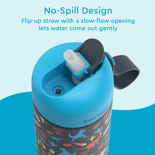 Botella De Agua Aislada De Acero Inoxidable Para Niños Bentg