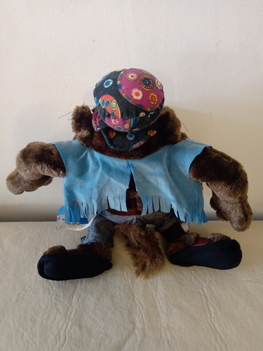 Demonio De Tazmania Hippie Peluche De 30 Cm Importado (Usado)