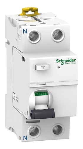 Disyuntor Diferencial 2x63 Schneider Bipolar 300ma Acti9 63a