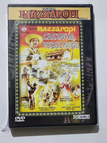 Dvd Mazzaropi Casinha Pequenina Original Lacrado