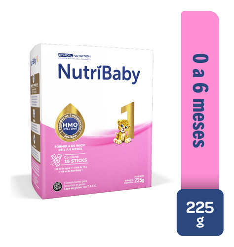 Nutribaby Hmo Leche Fórmula Infantil Etapa 1 Sticks 15 Uds 