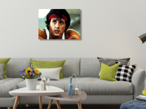  Cuadro Decorativo Canvas 55x40 Rocky Balboa