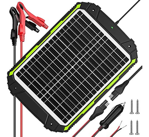 20w 12v Cargador De Batería Solar, Impermeable 20w 12v Panel