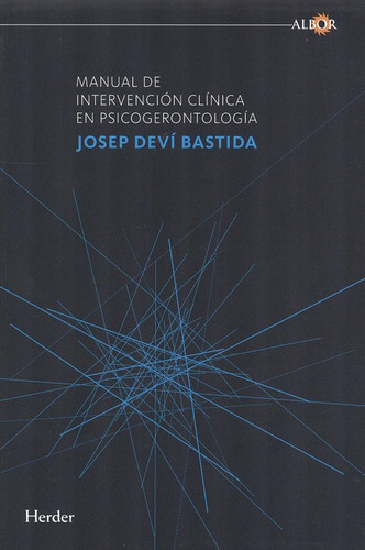 Libro Manual De Intervencion Clinica En Psicogerontologia