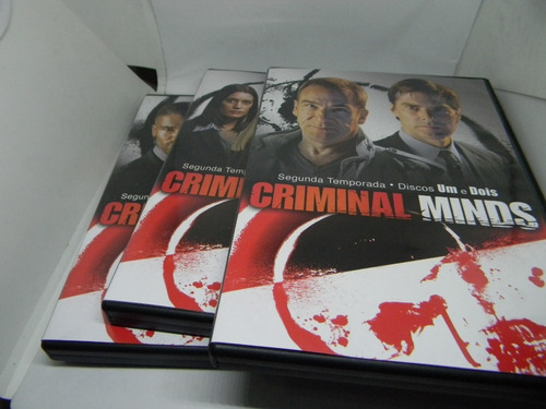 Dvd - Criminal Minds - Segunda Temporada - 6 Discos (Usado)