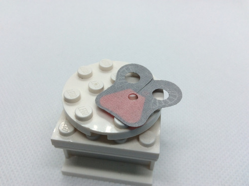 Lego Hombre Roja Tela Accesorios Star Wars Clone War Origi (Usado)