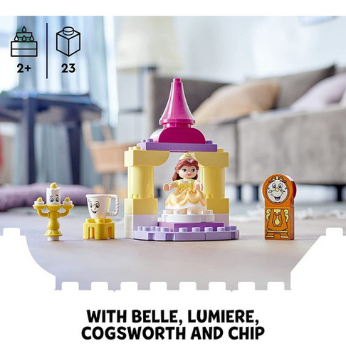 Kit De Construcción Lego Duplo Salón De Baile De Bella 10960 Cantidad de piezas 23