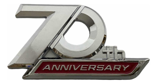 Emblema 70 Aniversario Toyota Lc300 Lc200 Prado Roraima