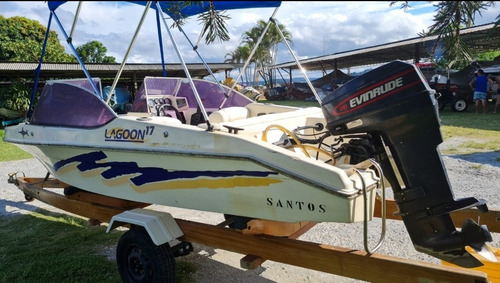 (vendo Ou Troco) Lancha Lagoon 17 Pés