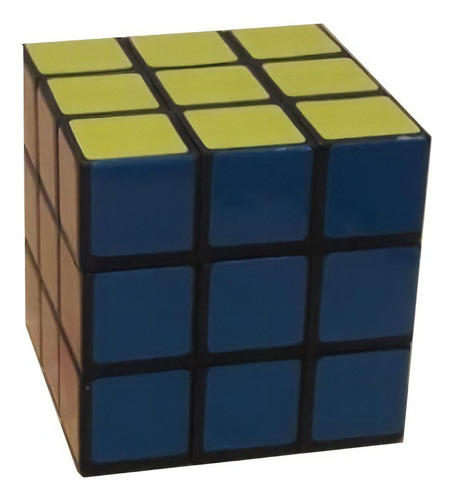 Cubo Magico 3x3x3 6cm Color de la estructura Negro