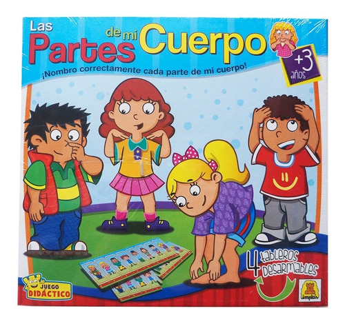 Juego Didáctico Las Partes De Mi Cuerpo - Implás