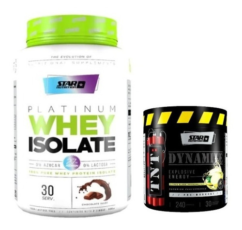 Combo Whey Protein Isolate + Tnt Dynamite - Star Nutrition