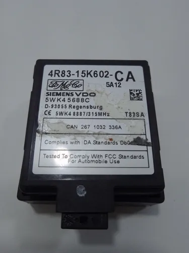 Módulo Receptor Chave Jaguar Xf 2013 A 2017 4r83-15k602-ca