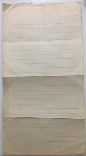 Antiguo Testimonio De Nacimiento 1966/2 Estampillas Registro (Usado)