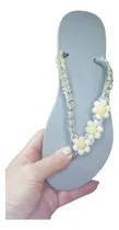 Comprar Ojotas Ojotas Mujer Con Perlas Y Canutillos - Adulto