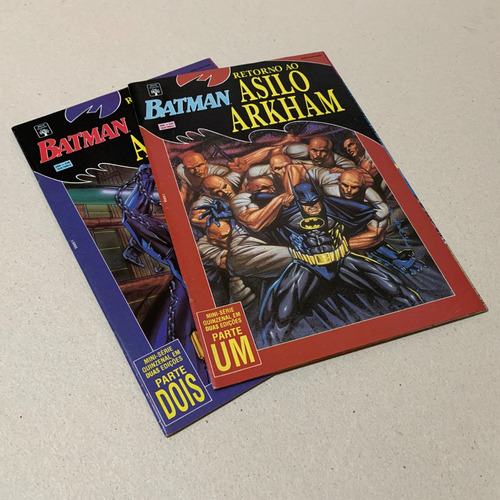Hq Batman - Retorno Ao Asilo Arkhan Ed. Abril 1994 (Usado)