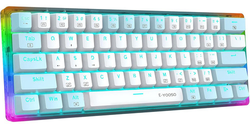 Teclado Mecánico Para Juegosal60%:yoosoz-11tconilumina.oixc1