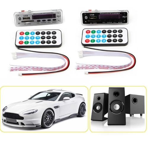 Decodificador Bluetooth Painel Usb Aux Cartão Muda De Pasta