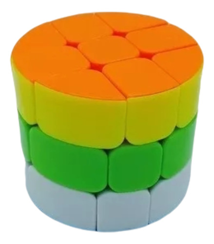 Cubo Mágico 3x3x3 Magic Cube Cilindro Profissional