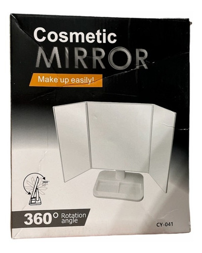Imagen 3 de 9 de Espejo Maquillaje Giratorio 360º Espejo Make Up/ Tomasstore