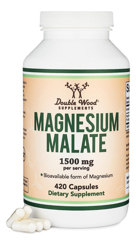 Magnesio Malato 1500mg 420 Capsulas 