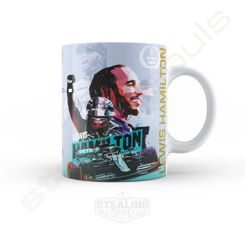 Taza | Lewis Hamilton #16 | World Formula 1 Champion Edition