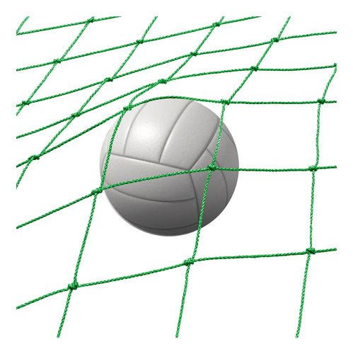 Rede Proteção Quadra / Campo 30x15m Fio 2mm Malha 8cm Nylon
