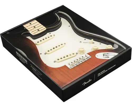comprar Captador Fender 57u002F62 + Escudo + Elétrica Kit Stratocaster