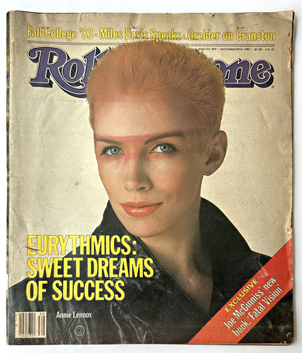 Rolling Stone Nº405 New York Annie Lennox Eurythmics 1983