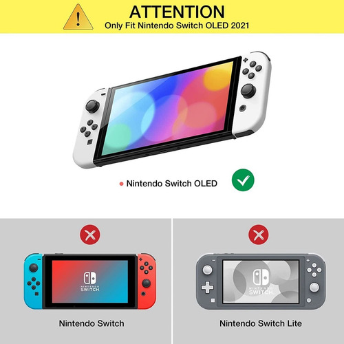 Imagen 7 de 7 de Forro Case Para Nintendo Switch Oled