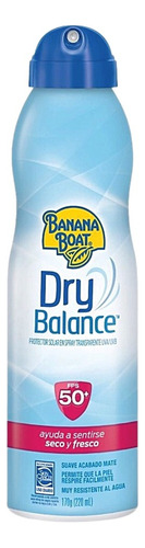 Protetor Solar  Banana Boat Dry Balance Fps50 170g (220ml)