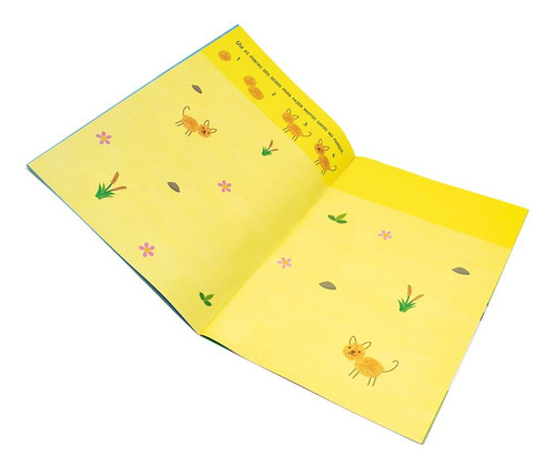 Livro Infantil De Colorir Com O Dedo Impressão Digital - Cães E Gatos
