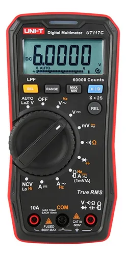 comprar Uni-t Multímetro Digital True Rms Bluetooth Digital Ut117c