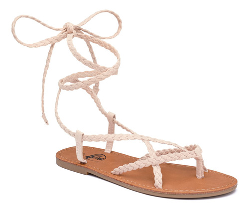 Sandalias Nude Trary, Sandalias Rosas Muje B07ks1w6ck_200324