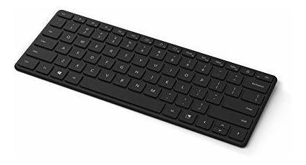 Teclado Compacto Microsoft Designer - Negro Mate