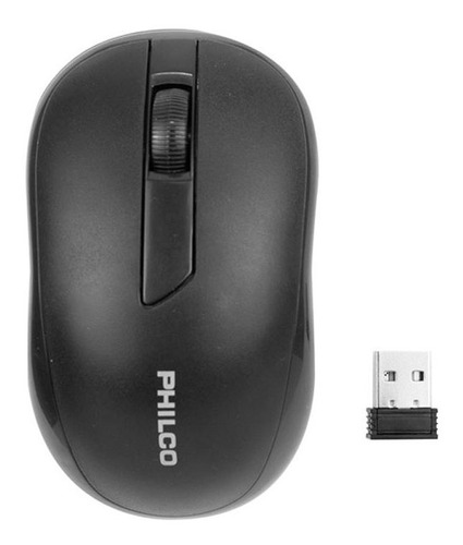 Mouse Óptico Philco Inalámbrico 2.4 Ghz Negro 29plc210wn