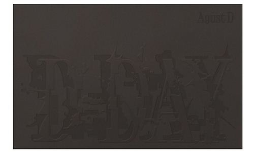 Suga D-day (versión Normal Al Azar) Bts Cd Album