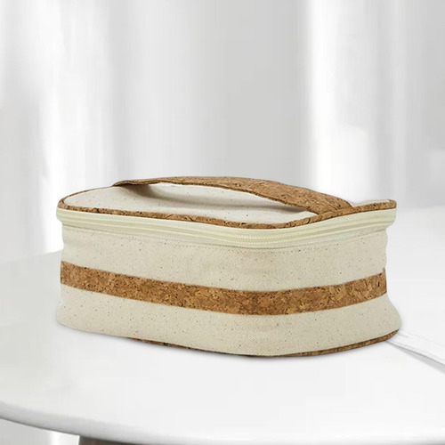 Bolsa De Maquillaje De Lona De Uso MĂșltiple Con Accesorios