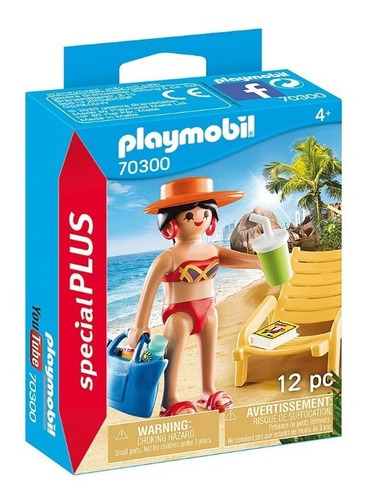Playmobil Special Plus - Turista Con Hamaca - 70300