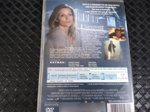Dvd - Revelação - Filme Original Com Michelle Pfeiffer (Usado)