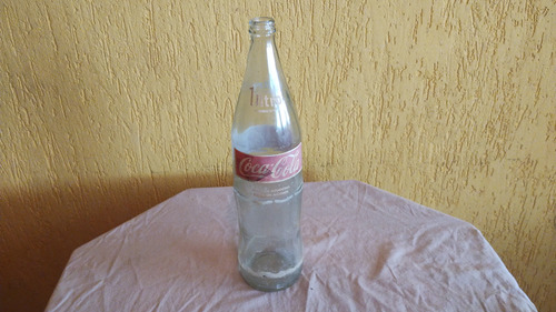 Lote 2 Antiguas Botellas Gaseosa Coca Cola 1 Litro 1987/1989