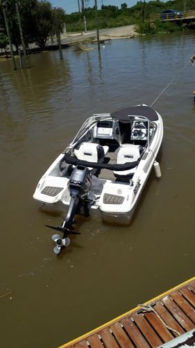 Lancha Con Yamaha 40hp 2t (80hs) Arranq Eléct Sin Power Trim