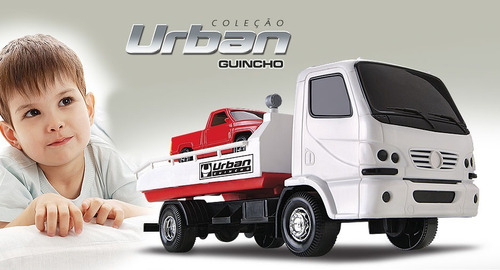 Imagen 2 de 6 de Camión Remolque Con Rampa Y Camioneta Gran Tamaño 28cm