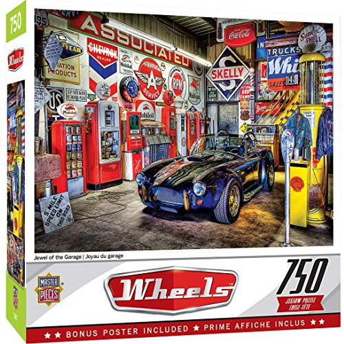 Masterpieces Puzzle Company Ruedas Jewel Of The Garage Puzzl