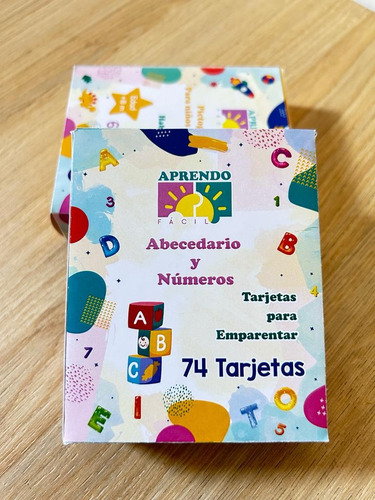 Tarjetas Abecedario Y Números Cartas Didácticas Para Niños
