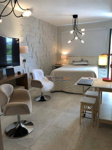 Imagem 6 de 25 de Studio Com 1 Dormitório À Venda, 28 M² Por R$ 320.000 - Campo Belo - São Paulo/ Propstarter Adm.imoveis - St0041