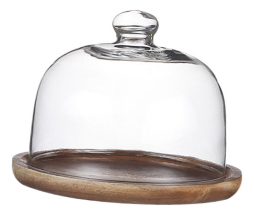 Soporte Para Tartas Con Cúpula De Cristal, Vajilla Para