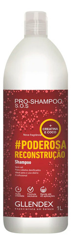 Gllendex Poderosa Reconstruccion Coco Shampoo + Enjuague 1l