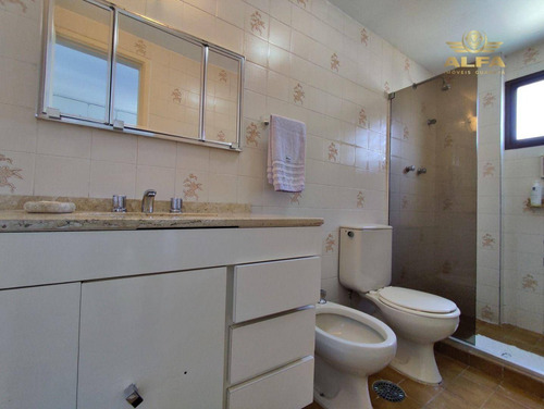 Imagem 9 de 30 de Apartamento Na Praia 3 Dormitórios 1 Suíte Sacada 2 Vagas Pitangueiras Guarujá. - Ap1422