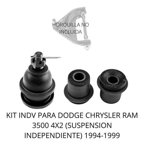 Kit Bujes Y Rotula Para Dodge Chrysler Ram 3500 4x2 94-99